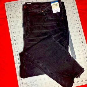 Terra & Sky Plus Size Curvy Crop Jeans